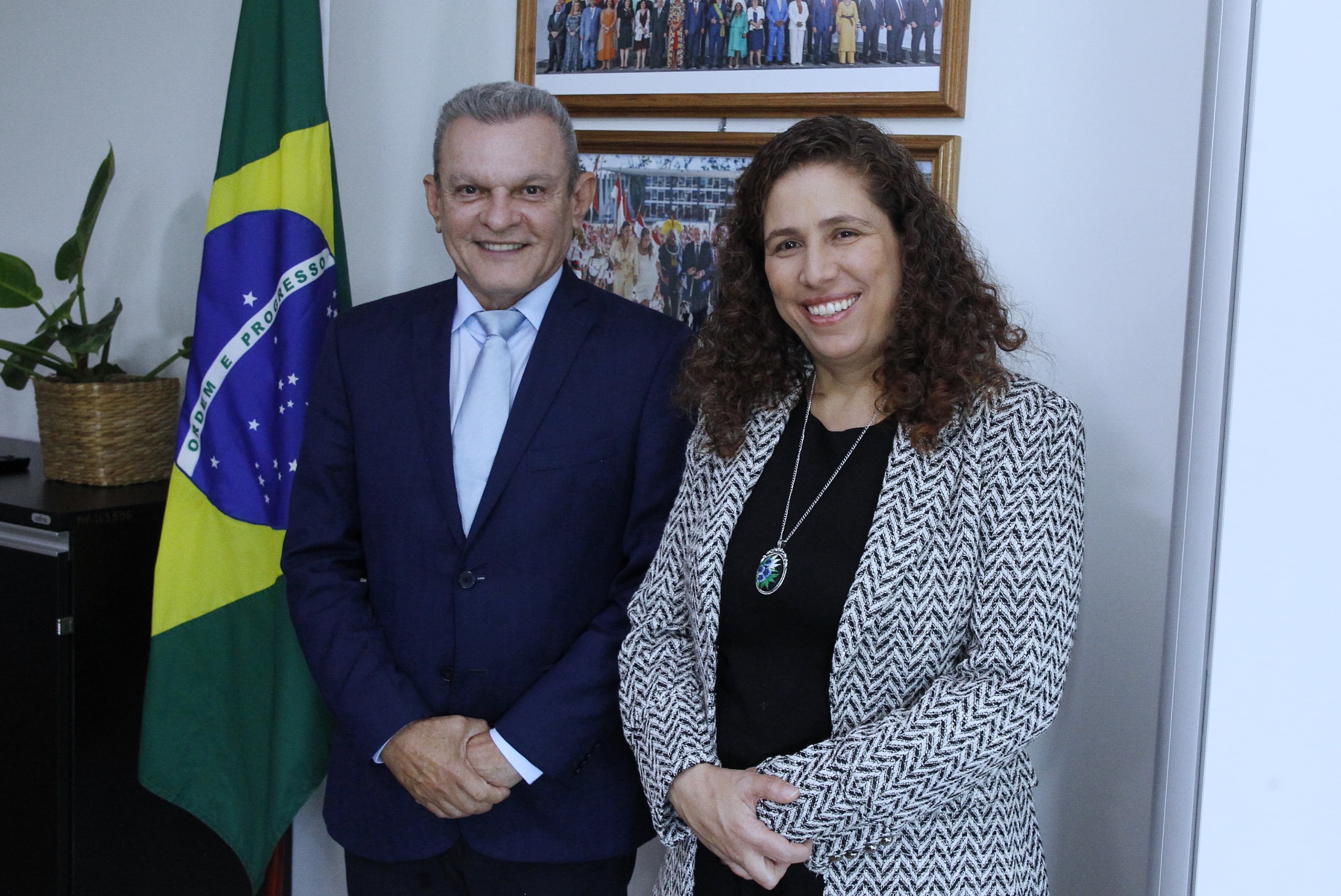 prefeito e ministra